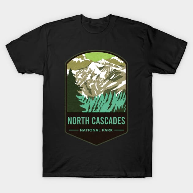 North Cascades National Park T-Shirt by JordanHolmes